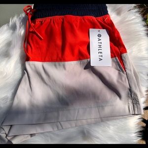 Athleta Color Block Oahu shorts 16 women’s
